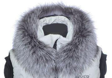 Опушка из меха норвежской чернобурки