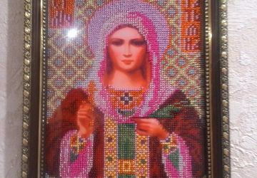 Иконы вышитые бисером