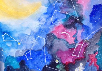 Открытка Небо Космос