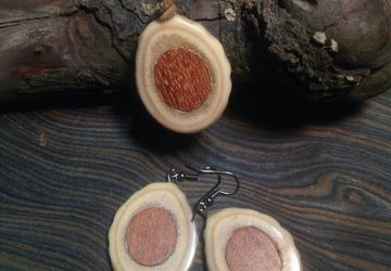 комплект "серьги +кулон"