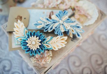 Заколка Морская Волна