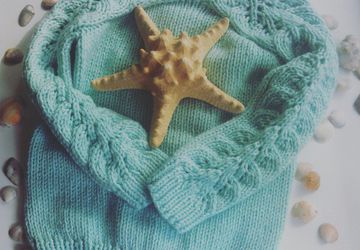 Свитер"Сладкая мята"