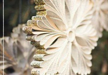 Зимний декор: СНЕЖИНКИ В ВИНТАЖНОМ СТИЛЕ!