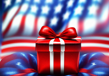 How to make a gift for 4th of July