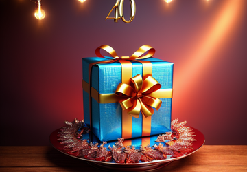 How to make a gift for 40th Birthday