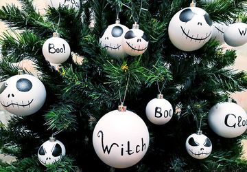Набор шариков на ёлку Кошмар перед Рождеством