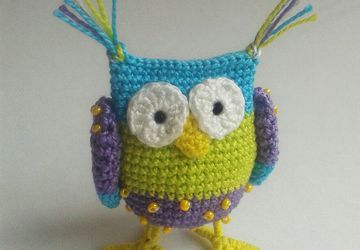 Совенок вязаный крючком