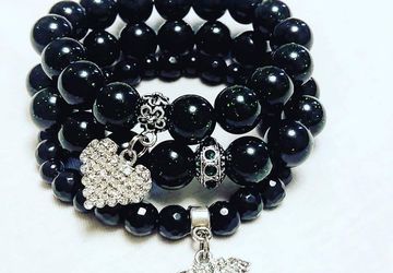 Бутылочный Звездный Авантюрин. Граненный Агат.