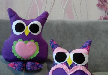 подушка-игрушка Совушки