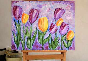 Тюльпаны весенние