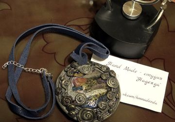 Кулон Завитки