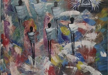 Картина автора A.Knabengof - послушание