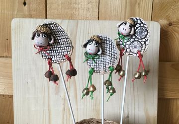 Украшения праздничных букетов