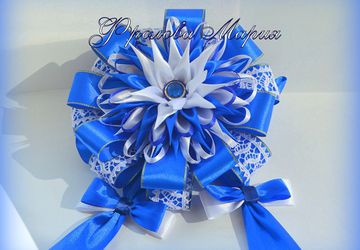 бант на выписку более сложный