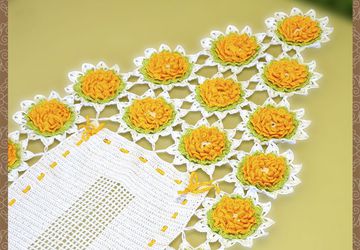 Салфетка с Лилиями