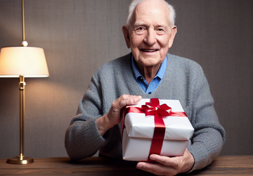How to make a gift for new grandpa