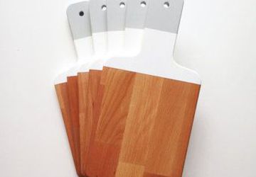 Яркие разделочные доски своими руками.