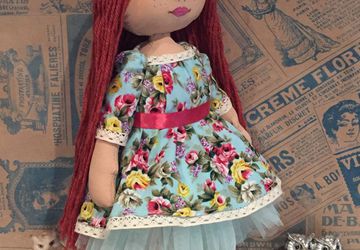 Кукла интерьерная