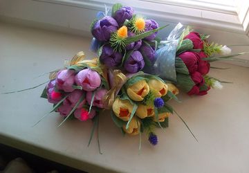 Букеты из конфет