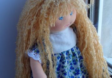 вальдорфская кукла Асенька