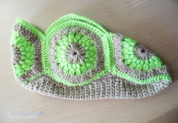 Домашние тапочки из мотивов