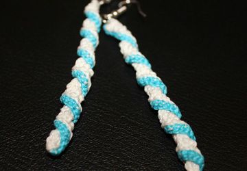 Серьги спираль