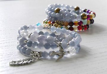 Браслеты ручной работы из  натуральных камней от Кудесницы