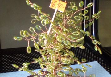 Дерево из бисера, подарок