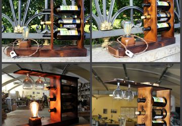 Мини бар с подсветкой