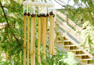 МУЗЫКА ВЕТРА ИЗ ПАЛОЧЕК БАМБУКА