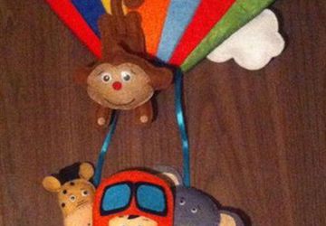 Панно из фетра "Воздушный шар"