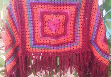 Пончо Терракот   весна-осень