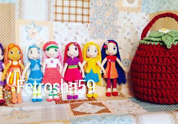 Вязаный набор куклы