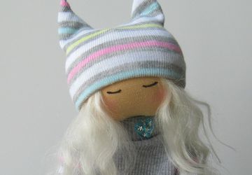 Текстильная кукла. Авторская работа