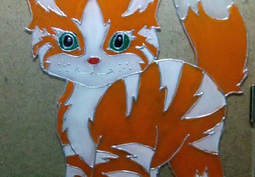 Мастер-класс "Витражная роспись"