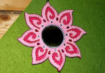 Зеркало-цветок