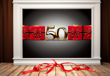 How to make a gift for 50th anniversary