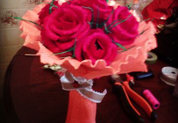 Букеты из конфет