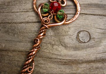 Подвеска "Медный ключ"