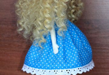 Текстильная интерьерная кукла