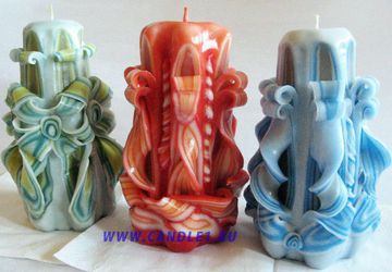 Мастер-класс "Резные свечи своими руками"