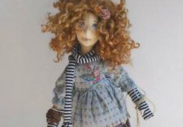 Текстильная кукла. Авторская работа