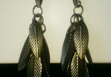 Серьги "Листопад"