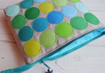 Косметичка на молнии "Цветотерапия"