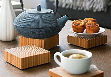 Деревянные подставки под горячее своими руками.