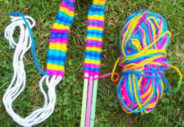 Тканные браслеты без станка!