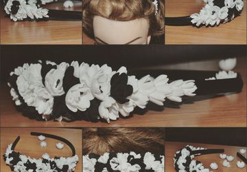 Ободок из фоамирана "Инь -Янь"