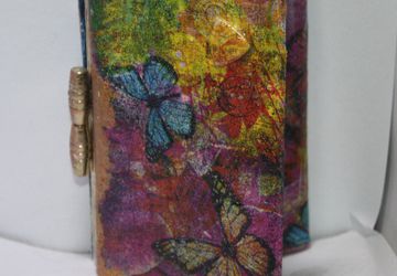 кошелек салфетки лак или пва клей