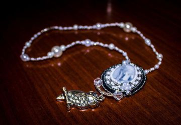 Кулон "Снежная сова"