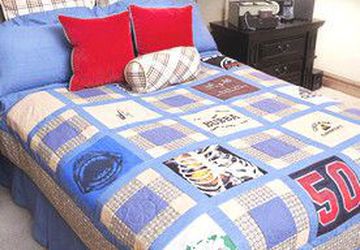 Плед из футболок своими руками!